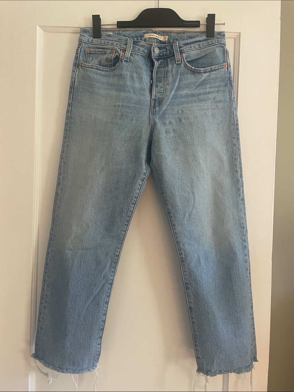 Levi's Wedgie Straight Leg light wash jeans 29